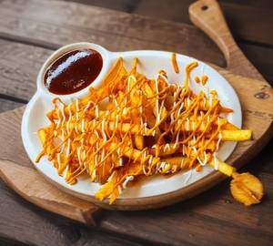 Cheesy Tandoori French Fries