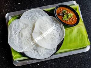 Aappam[3piec]kadala Curry