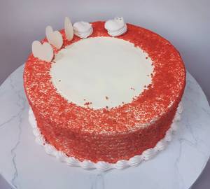 Red Velvet Fresh Cream Cake - 1kg