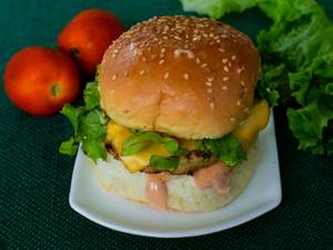 Chicken Cowboy Burger