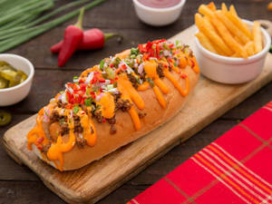 Beefy Chilli Dog