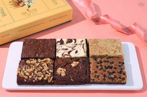 Assorted Brownie Box Of 6 (classic Collection)
