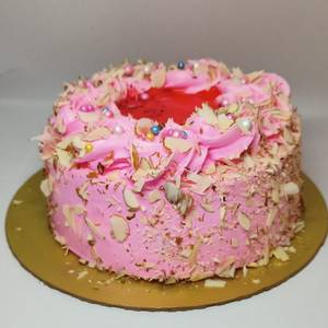 Rose Faluda Cake