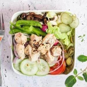 Chicken Malai Tikka Salad