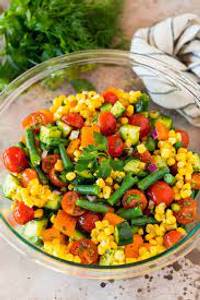 Vegetable salad bowl