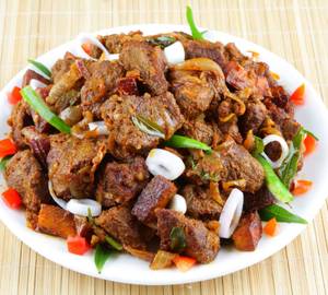 Chettinad Beef Pepper Fry     