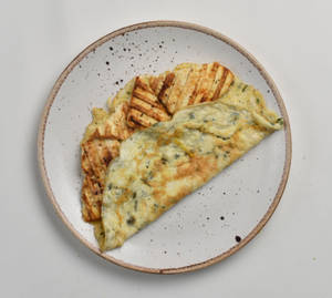 Omelette Stuffed with Assorted veggies