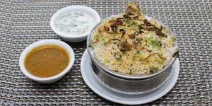 Chicken Hyderabadi Dum Biryani (serves -1)