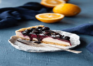 Blueberry Cheese Cake (Per Slice)