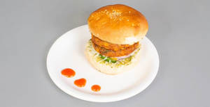 Double Tikka Cheese Burger