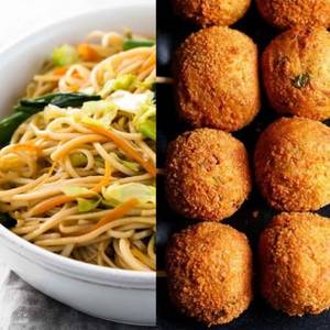 (chow Mien + Veg Lollypop) COMBO