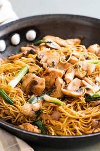 Chicken mushroom chow