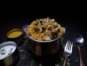 Mushroom Biryani