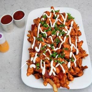 Bbq Chicken Loaded Fries