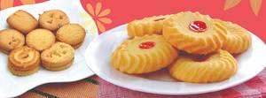 Strawberry Jam Biscuit
