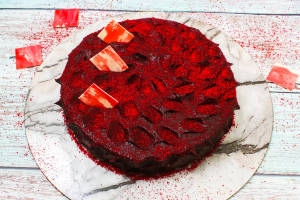 Chocolate Red Velvet Cake 