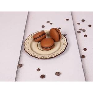 Belgian Chocolate Macaron Per Pcs