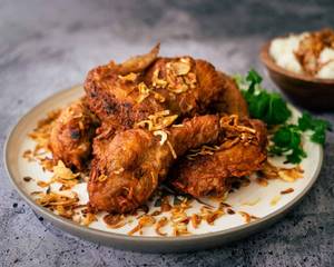Broasted fried Chicken (1Pcs)