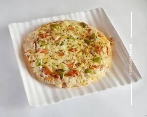Veg cheese sweet corn pizza    
