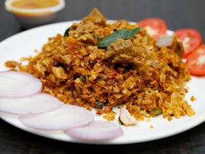 Mutton Kothu Parotta   
