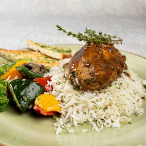 Stuffed Chicken In Brown Sauce