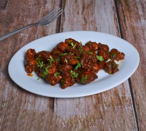 Mushroom Manchurian Dry