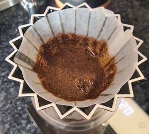 Hot Pour Over Coffee