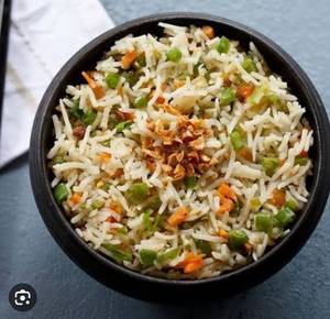 Veg Burnt Garlic Fried Rice