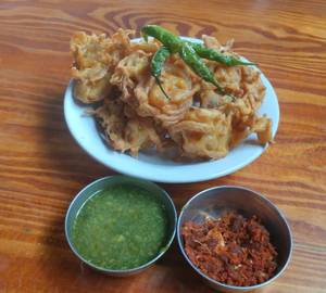 Special Kekada Kanda Bhajiya Plate