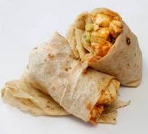 Paneer 65 Wrap In Rumali Roti With Extra Stuffing