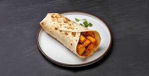 Mushroom Masala Wrap