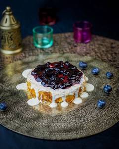 Blueberry Kunafa