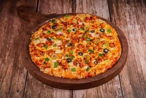 Veggie Macaroni Pizza