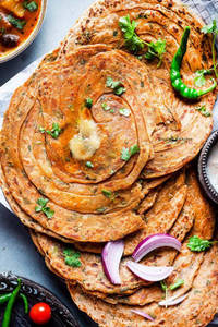 Masala Lachha Paratha