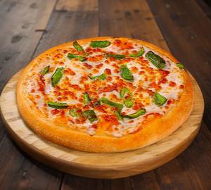Cheese Capiscum Pizza