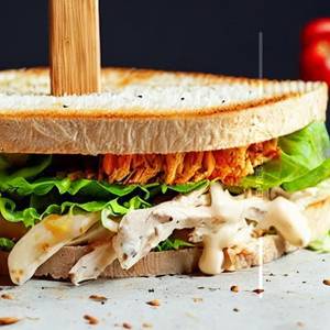 Chicken cheese sandwitch