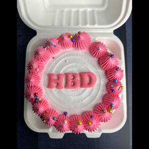 Butterscotch Bento Cake