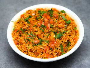 Oil eggs pulav