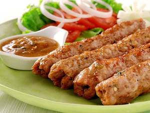Chicken Seekh Kebab (6 Pcs)
