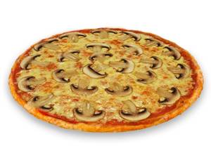 Cheesy Mushroom Pizza