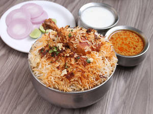 Chicken briyani +chicken 65 combo