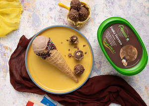 Funky Ferrero Chocolate Ice Cream