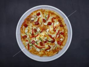 Peppy paneer pizza