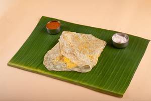 Egg Veechu Parotta