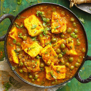 Matar paneer