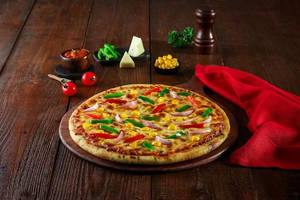 Corn Veggie Delight Pizza