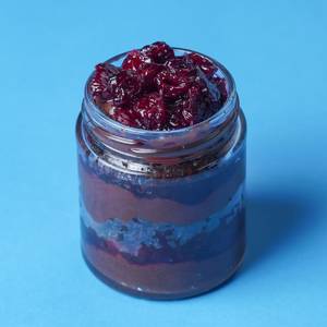 Chocolate Cherry Cake Jar