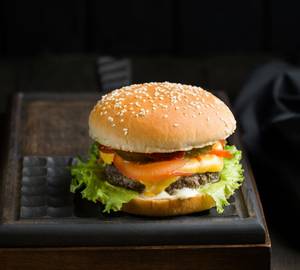 Spicy Aloo Patty Burger