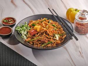 Chicken Kung Pao Noodles