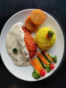Stuffed Chicken Diane(single)